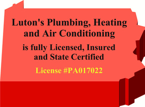 Contact Luton's Plumbing, Heating and Air Conditioning at: 814-226-8695